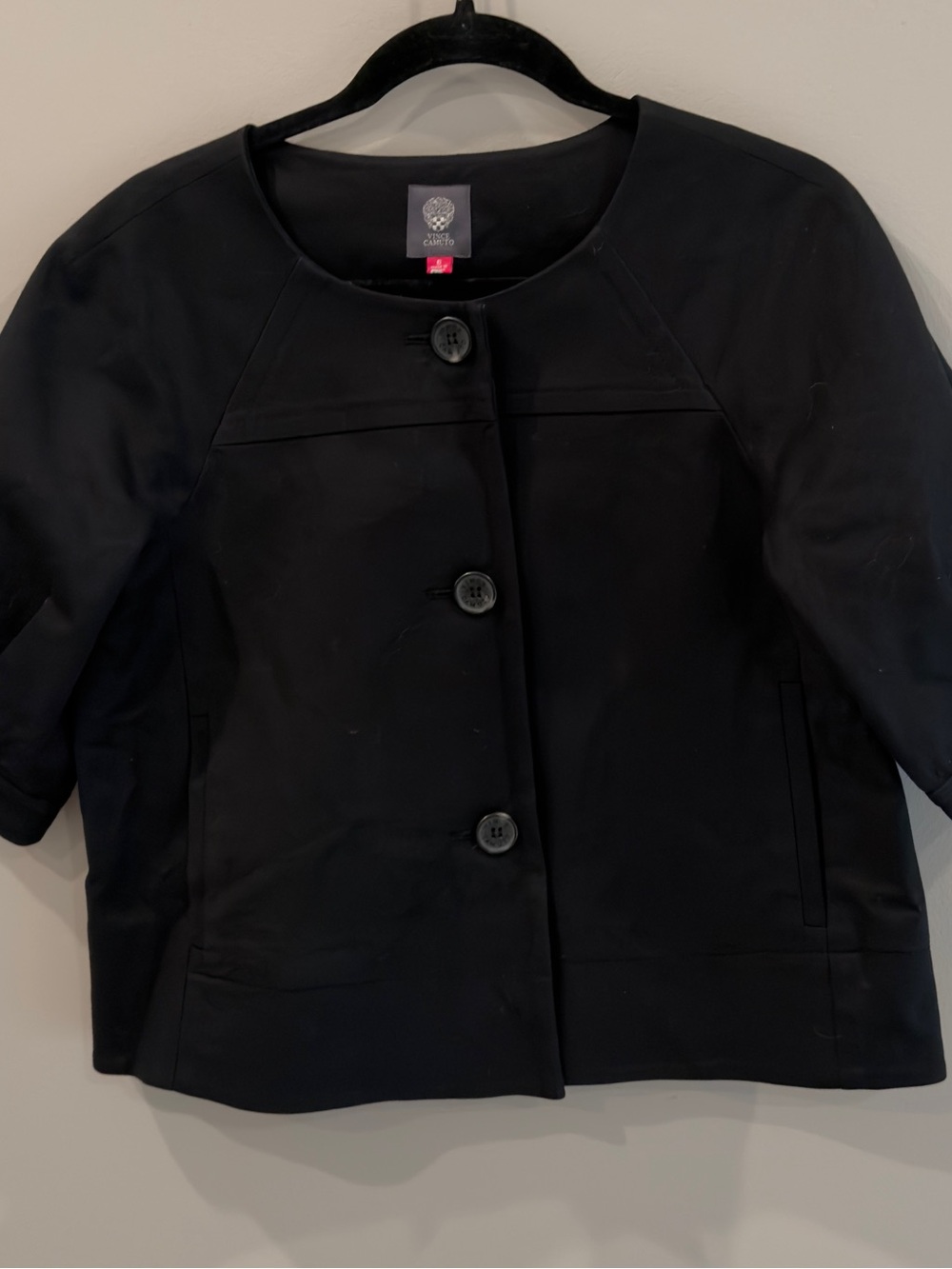 Vince camuto short sleeve jacket